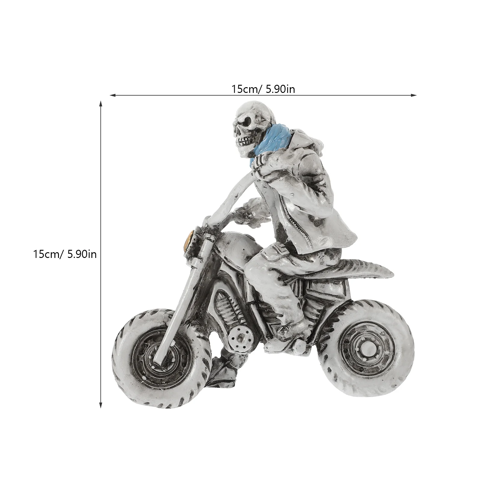 الهياكل العظمية هالوين تمثال سطح المكتب الديكور الحرفية تمثال للمنزل الراتنج زخرفة التماثيل مكاتب