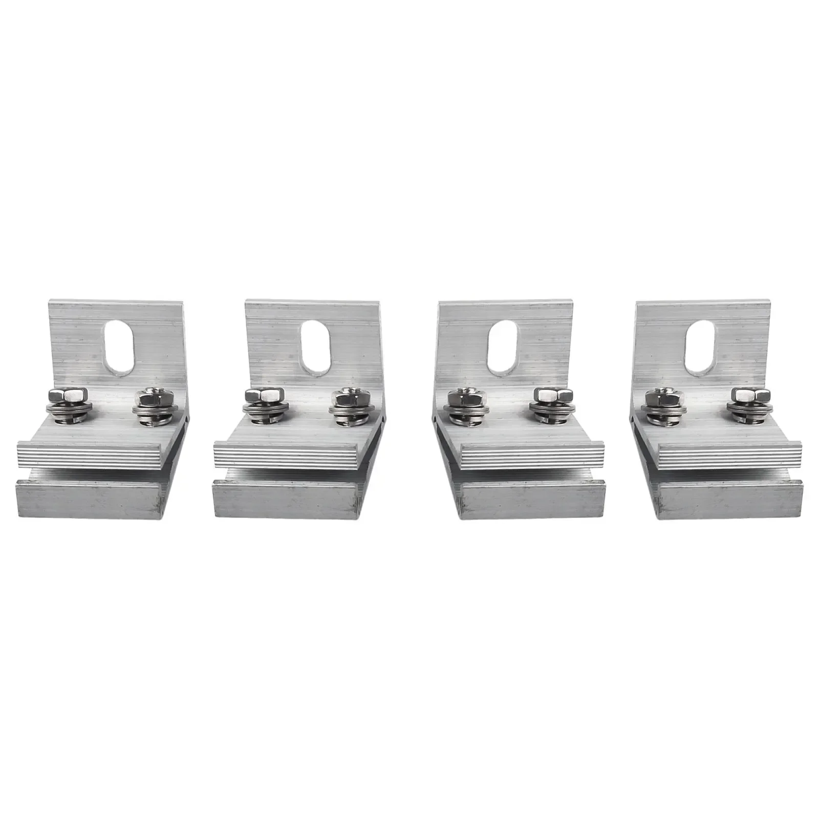 4pcs Tile Clamp For Solar Accessories Mounting Bracket Tile Clamp Aluminum Material Tile Clamp Household PV Module Racking Tools