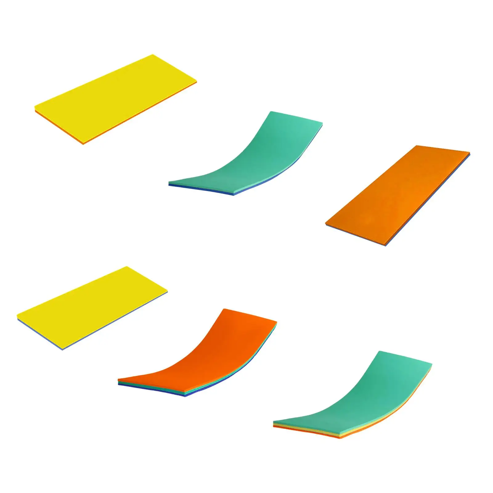 Water Floating Mat Foldable Float Pad Raft Cushion Pool Mattress for Outdoor Summer Family Play