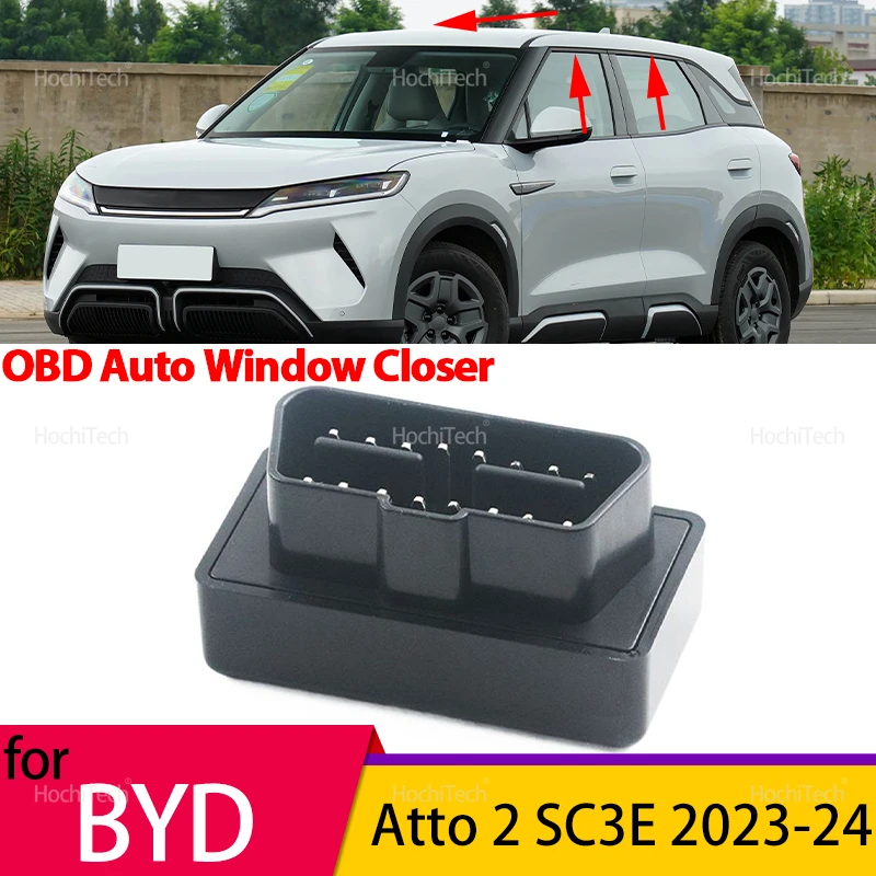 

For BYD Atto 2 SC3E 2023-2024 Car OBD Remote Control Open Closer Automatic Window Glass Rewinder Controller Module