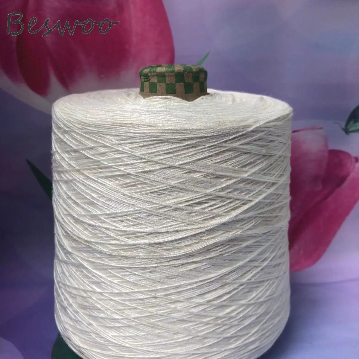 500g/Stück Größe 6 Spitze Ägyptische Baumwolle DIY Handgewebter Häkel-Schal Hautfreundlich Enganliegend Glänzend