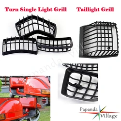 4PCS Motorcycle Scooter Front Rear Turn Signal Light Grille Cover Protector Guard For Piaggio PX VSX VNX LML Star T5 125 150 200