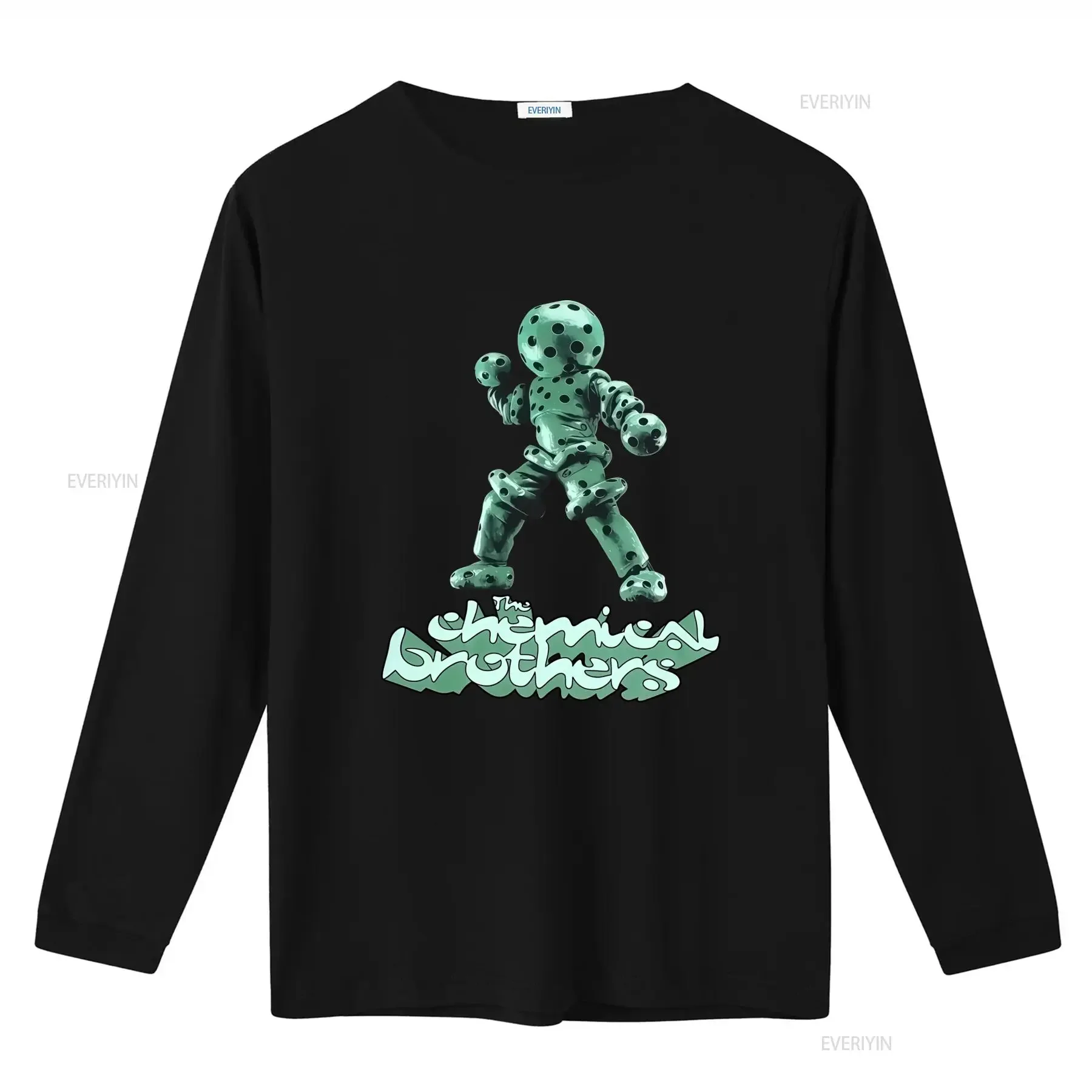 The Chemical Brothers Electronic Techno Men's Small T Shirt vintage Washed graphic streetwear fashion Casual Versatile homme