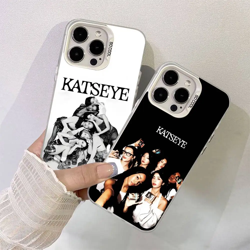 

K-KATSEYE Music Phone Case For IPhone 17 Air 16 15 14 13 12 11 Pro Max Color Hard Cover