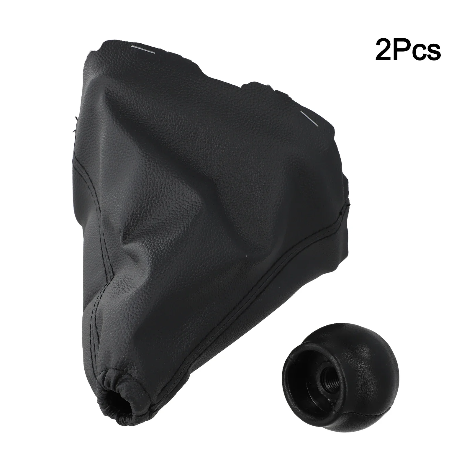 

Shift Knob Cover Leather Gear Shift Knob Gear Shift Accessory BALCK Easy Install Gear Knob Auto Accessory Interior Elegance