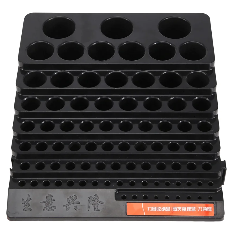 

Drill Bit Storage Box Milling Cutter Saving Space Drill Finishing Holder Organizer Case Box For Home DIY Woodworking Use CNIM Ho