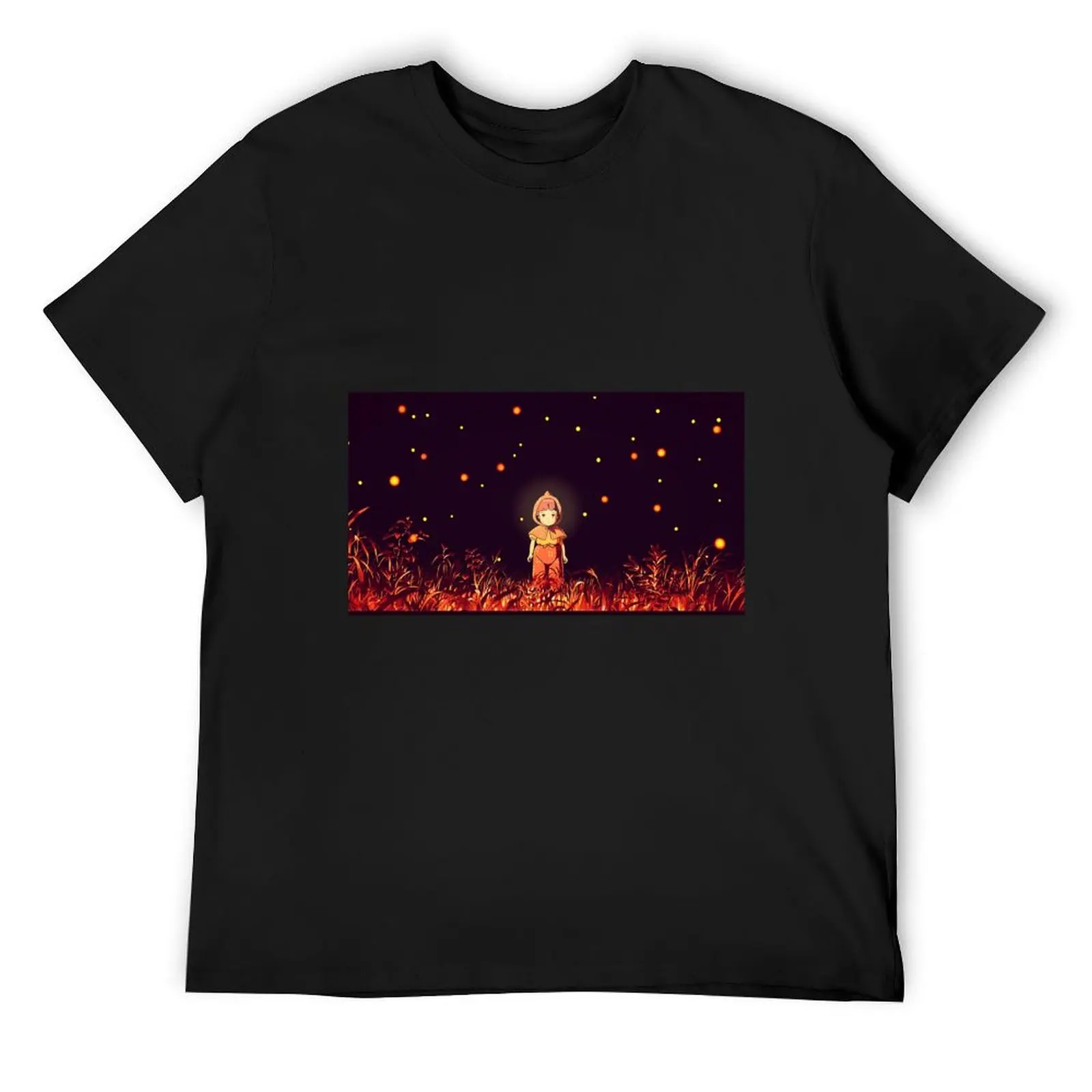 grave of the fireflies (la tumba de las luciérnagas) T-Shirt blacks shirts graphic customizeds mens shirts graphic tee