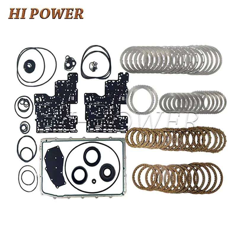 Transmission 10R80 Master Overhaul Repair Rebuild Kit Automatic Gaskets O-Ring For FORD GM Lincoln Cadillac Friction Steel Plate