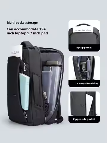 Mark Ryden  Slim Laptop Backpack 3-way Carry Backpack for Men fits 15.6 inch Laptop