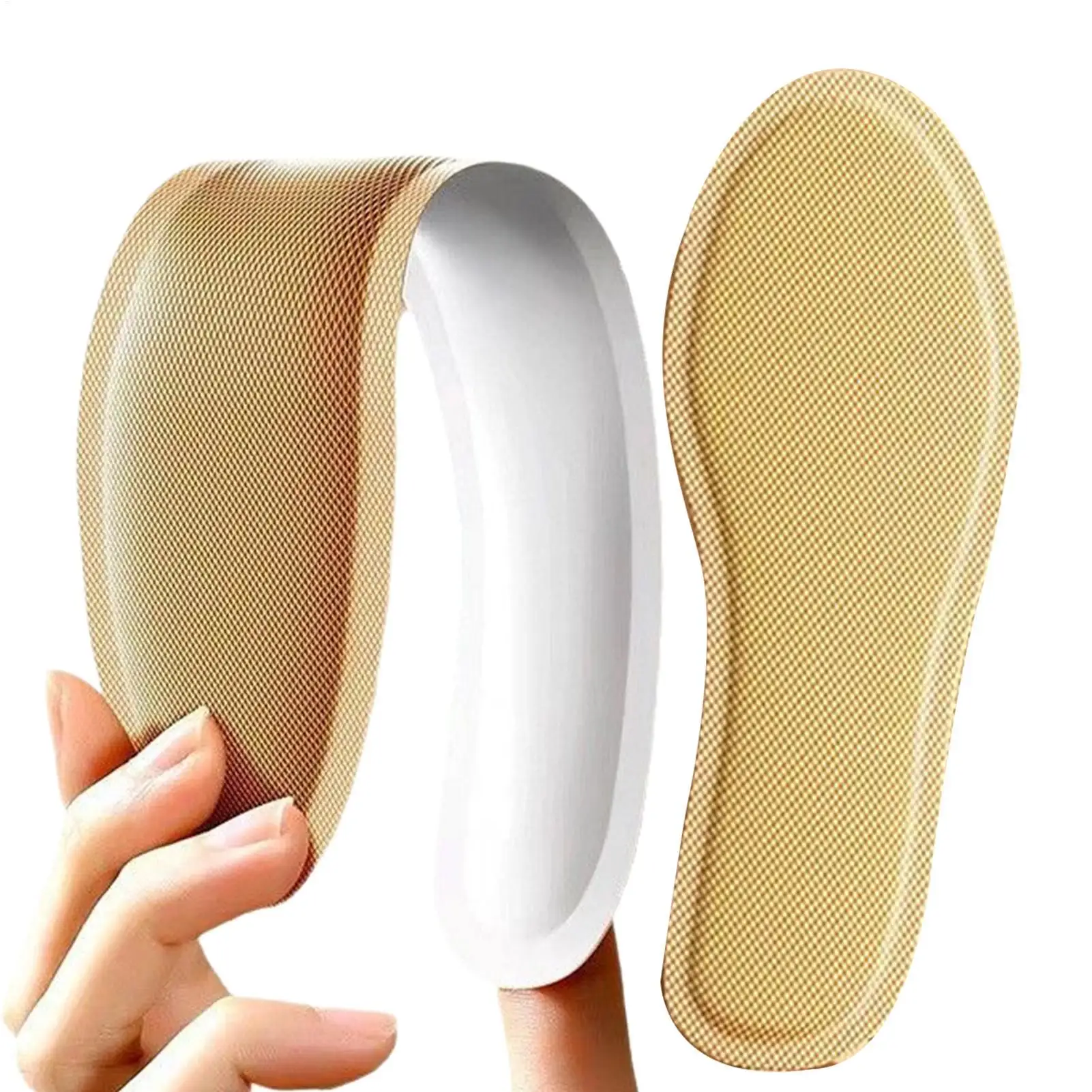 1 pair Self-Heating Foot Warmers Insoles 8-Hour Heat for Outdoor Work & Indoor Use, Men & Women in Cold Weather