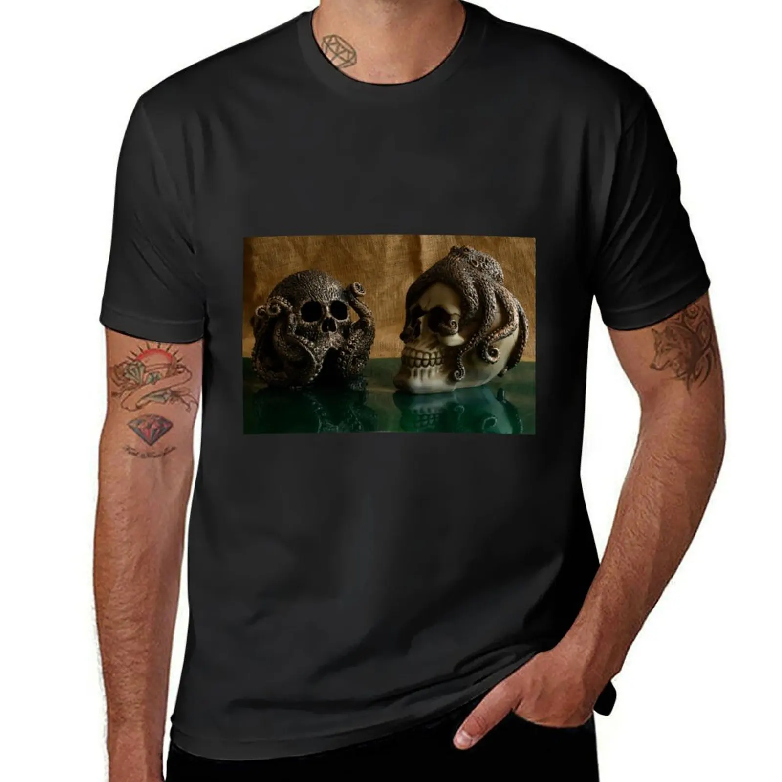 

Davy Jones Locker T-Shirt plus size tops tees black t shirts for men