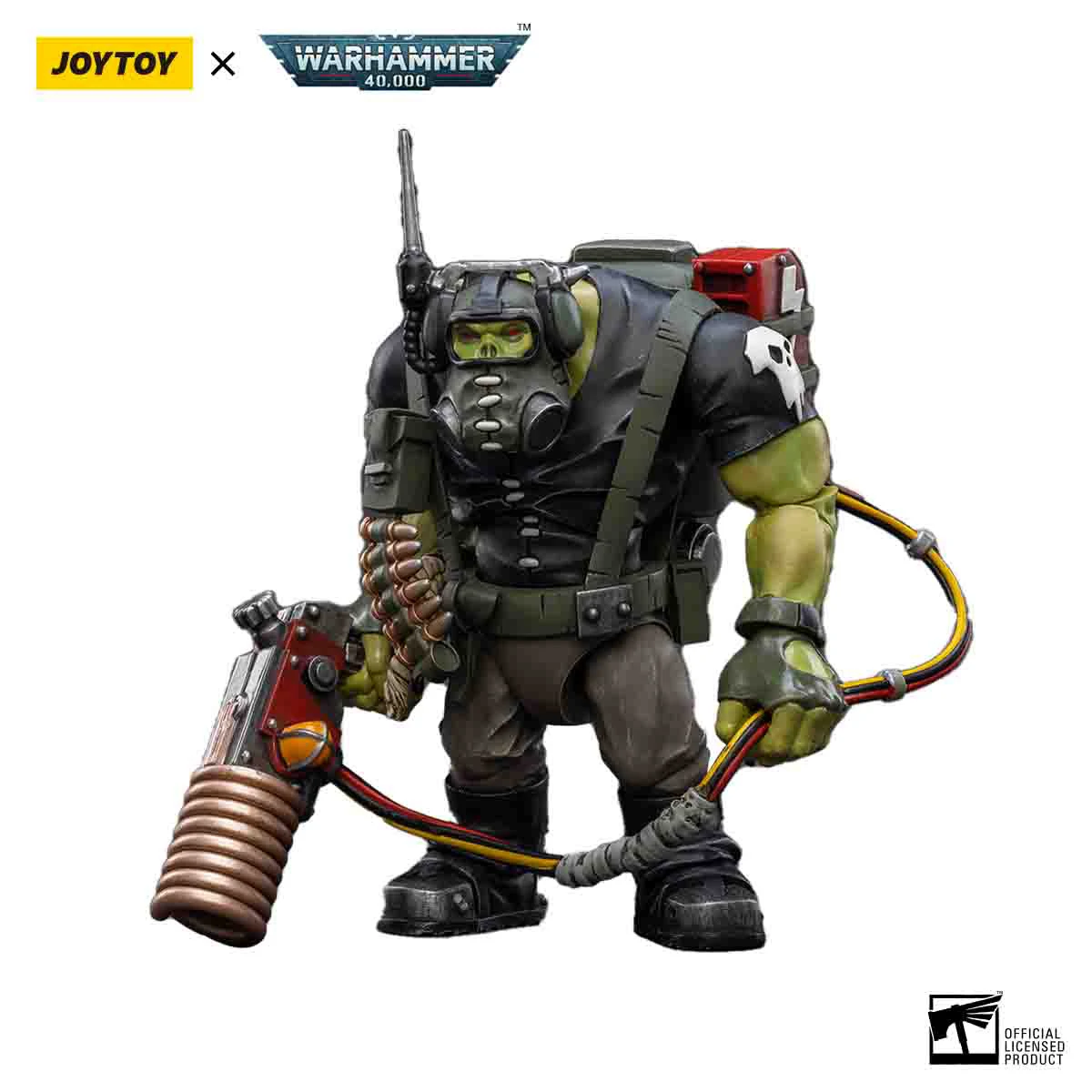 Экшн-фигурки JOYTOY Warhammer 40k 1/18 аниме 12 см Ork Kommandos Nob Nazbog ragrobsnarit Rotbilge balрукаk Коллекционная модель игрушка