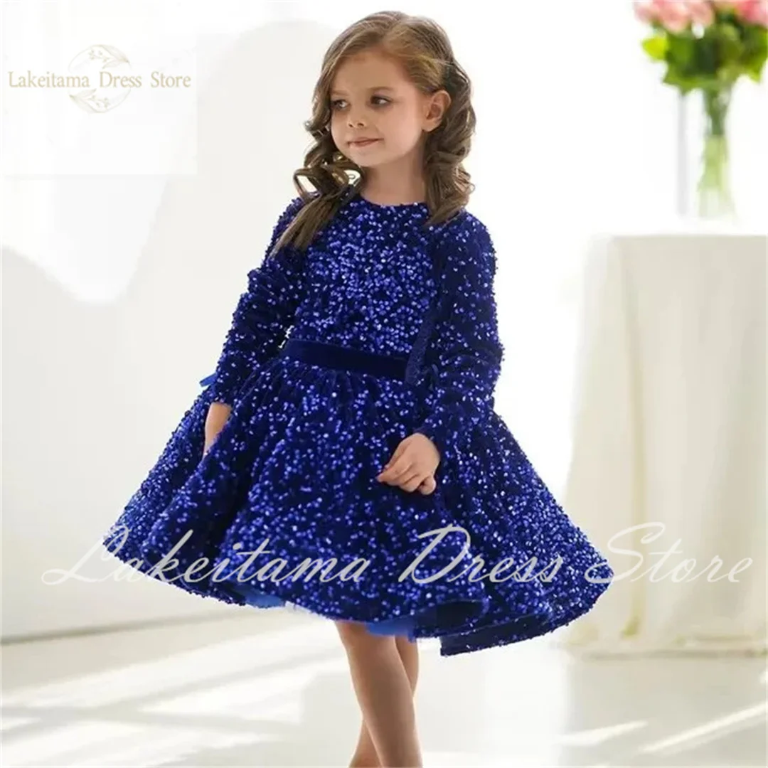 Beauty Baby Lush Birthday Party Dress For Girls Elegant Evening Dresses For Teenage Girls Party Frock For Wedding Kids vestido