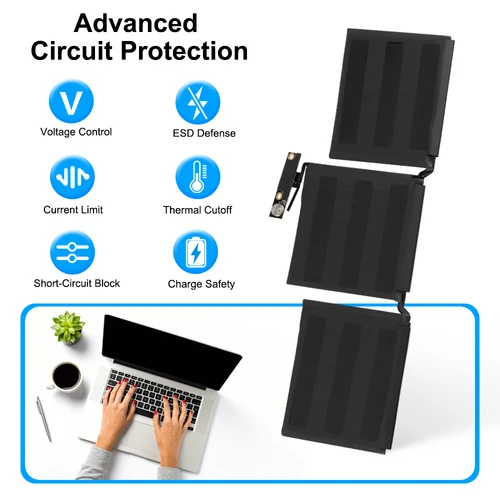 Imagen 2 del producto KingSener A1713 batería de ordenador portátil para Apple MacBook Pro 13 ""A1708 2016 2017 EMC 2978 3164 020-00946 MLL42LL batería AKKU 4781mAh