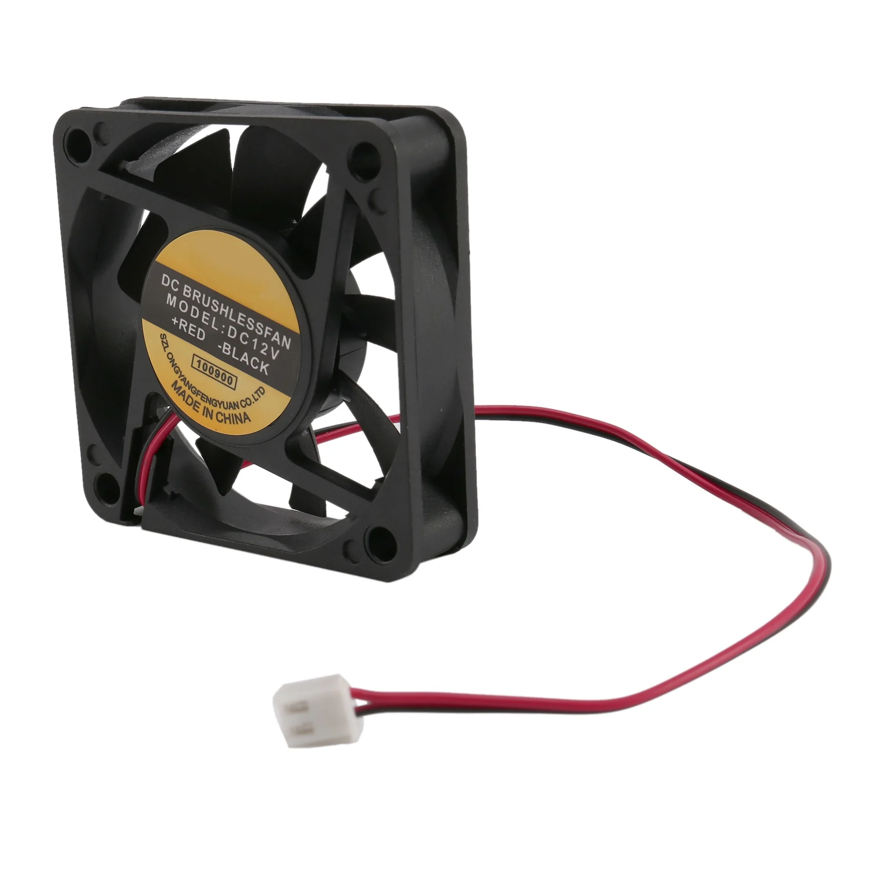 DC 12V 2Pins Cooling Fan 60mm x 15mm for PC Computer Case CPU Cooler