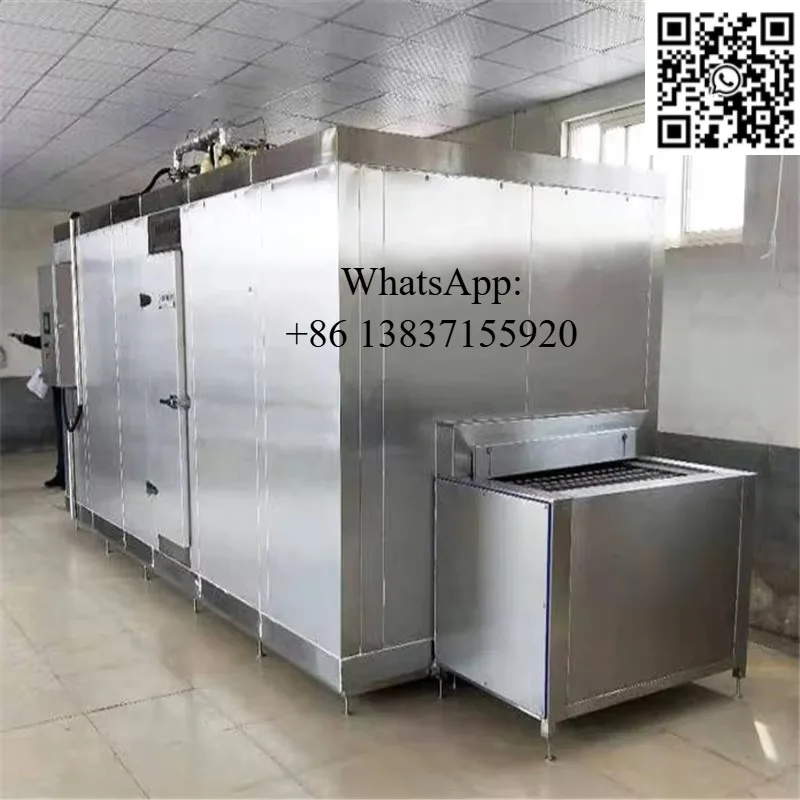 Blast Freezer Tunnel Quick Fast Freezing Fish Durian Quick Freezing Tunnel Freezers