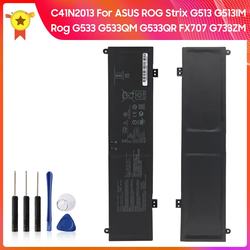 

Battery C41N2013 For ASUS ROG Strix 15 17 G513 G513IM G713IM G713QM Rog G533 G533QM G533QR FX707 G733ZM Replacement Batteries