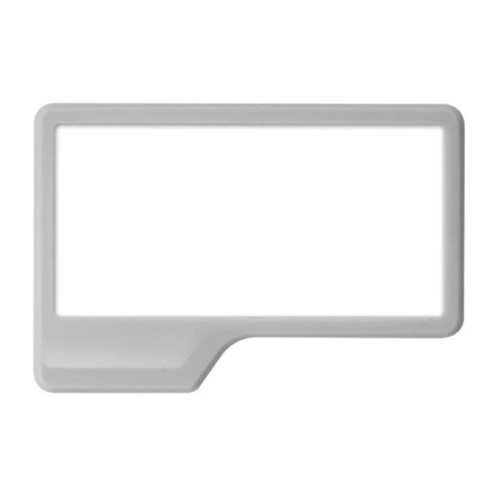 Self Grips Mirror Silicone Mirror Household 14.5x10cm Compact Mirrors Shatterproof Shaving Makeup Shower Silicone