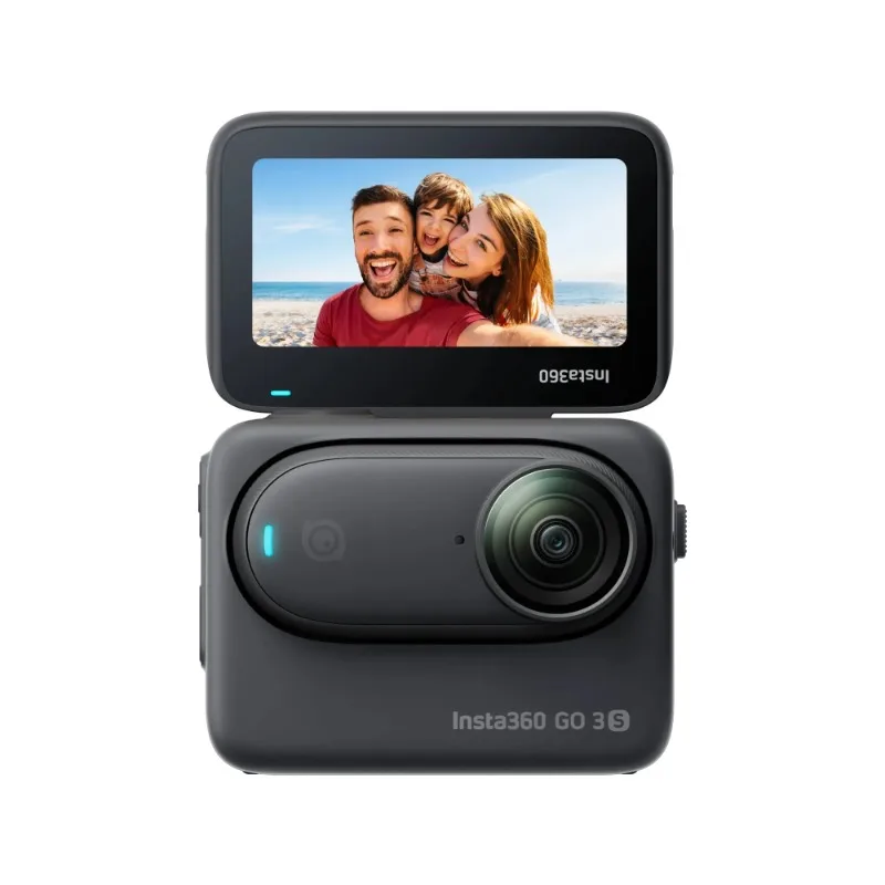 كاميرا Insta360 GO 3S 4K صغيرة 64G قياسية محمولة ومتعددة الاستخدامات بدون استخدام اليدين POV Mount Anywhere كاميرا رياضية للتثبيت