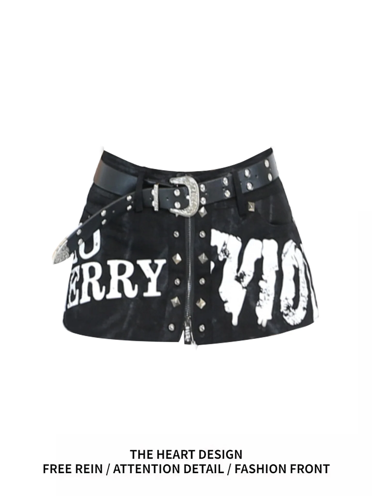 

Ретро американская уличная юбка fiti orts для похудения с высокой талией, летняя новая юбка Y2K, джинсы, повседневные широкие брюки с талией