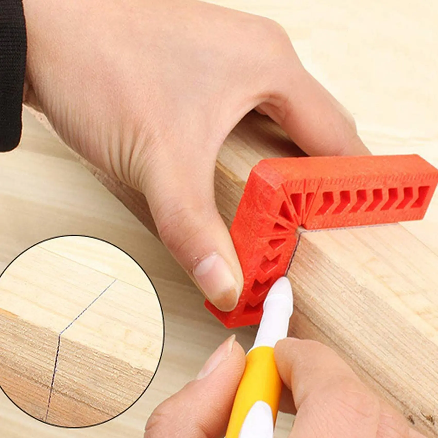 BAAR-24Pcs Positioning Squares For Woodworking, 90 Degree Corner Right Angle Clamps Carpenter Corner Clamping Square Tool
