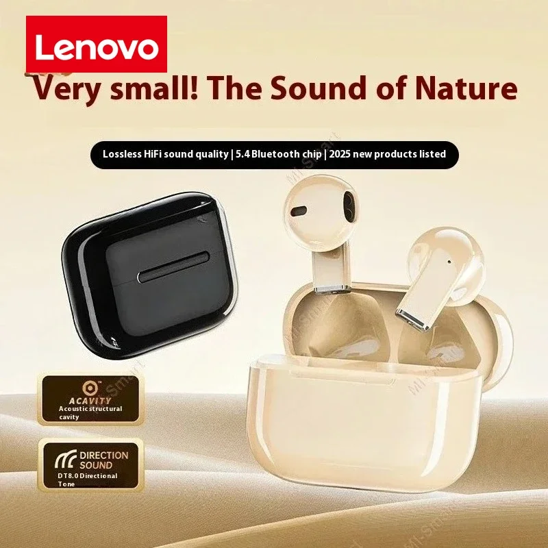 Słuchawki Lenovo Pro 5s Mini Przenośne Bezprzewodowe Słuchawki Bluetooth Redukcja Szumów i Długa Żywotność Baterii z Mikrofonem 2026 — zdjęcie produktu 3