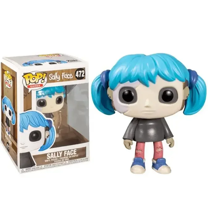 2024 Funko POP Games Sally Face Larry 875# Sal Fisher 876# Sally Face 472# Vinyl Figure Model Toys Collection Birthday Gift Toy