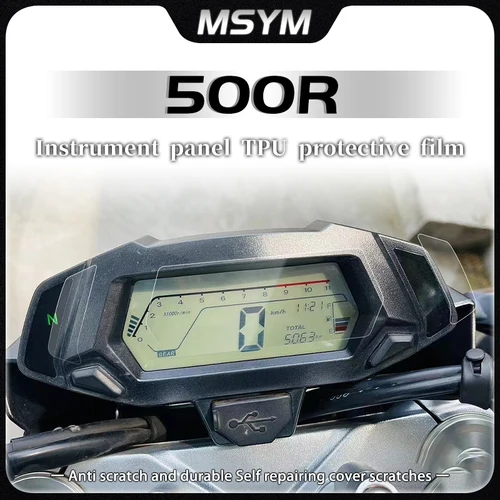 Imagen 1 del producto Accesorios para motocicleta, película de protección contra rayaduras de panel, Protector de pantalla para tablero para LONCIN VOGE 500R 500 R 500r 500 r