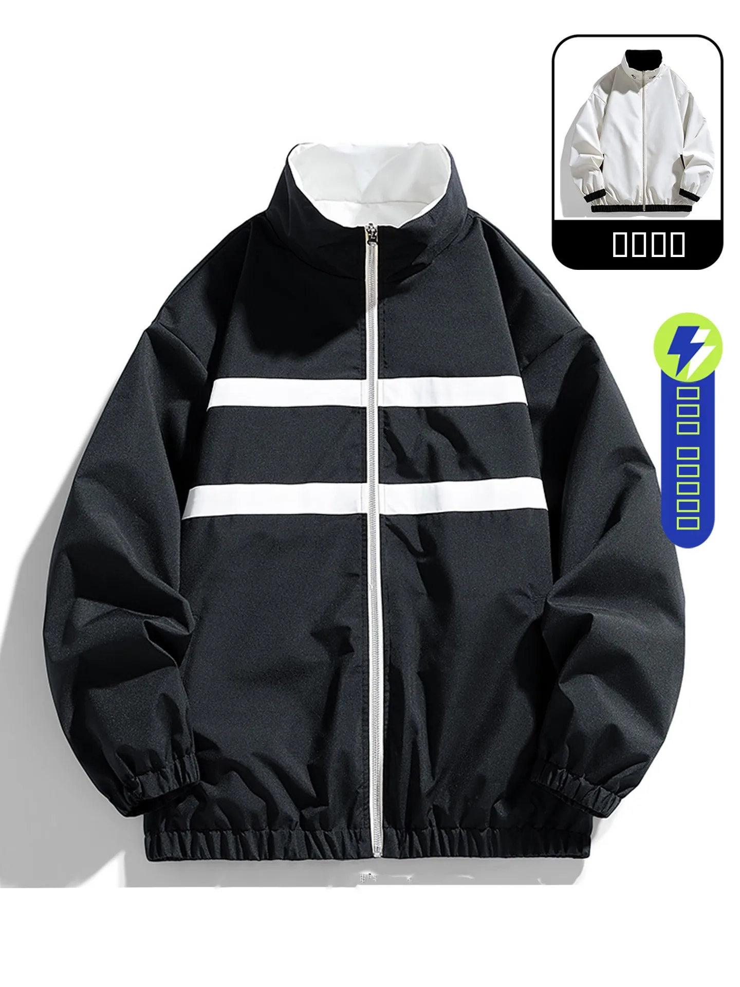 

Двусторонняя деревянная куртка-дубленка Du Jaet для мужчин, свободная повседневная модная верхняя одежда для пар, осенний сезон, смесь полиэстера и нейлона