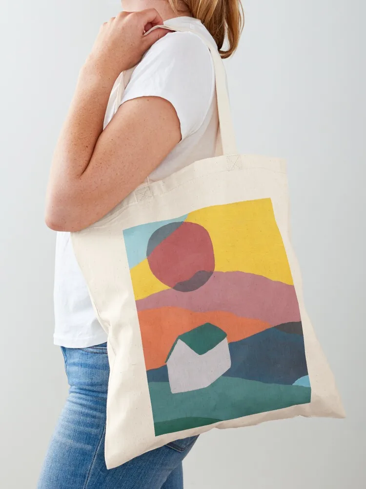 a house where moonlight lives Tote Bag shopper bags tote bag screen Women's bags