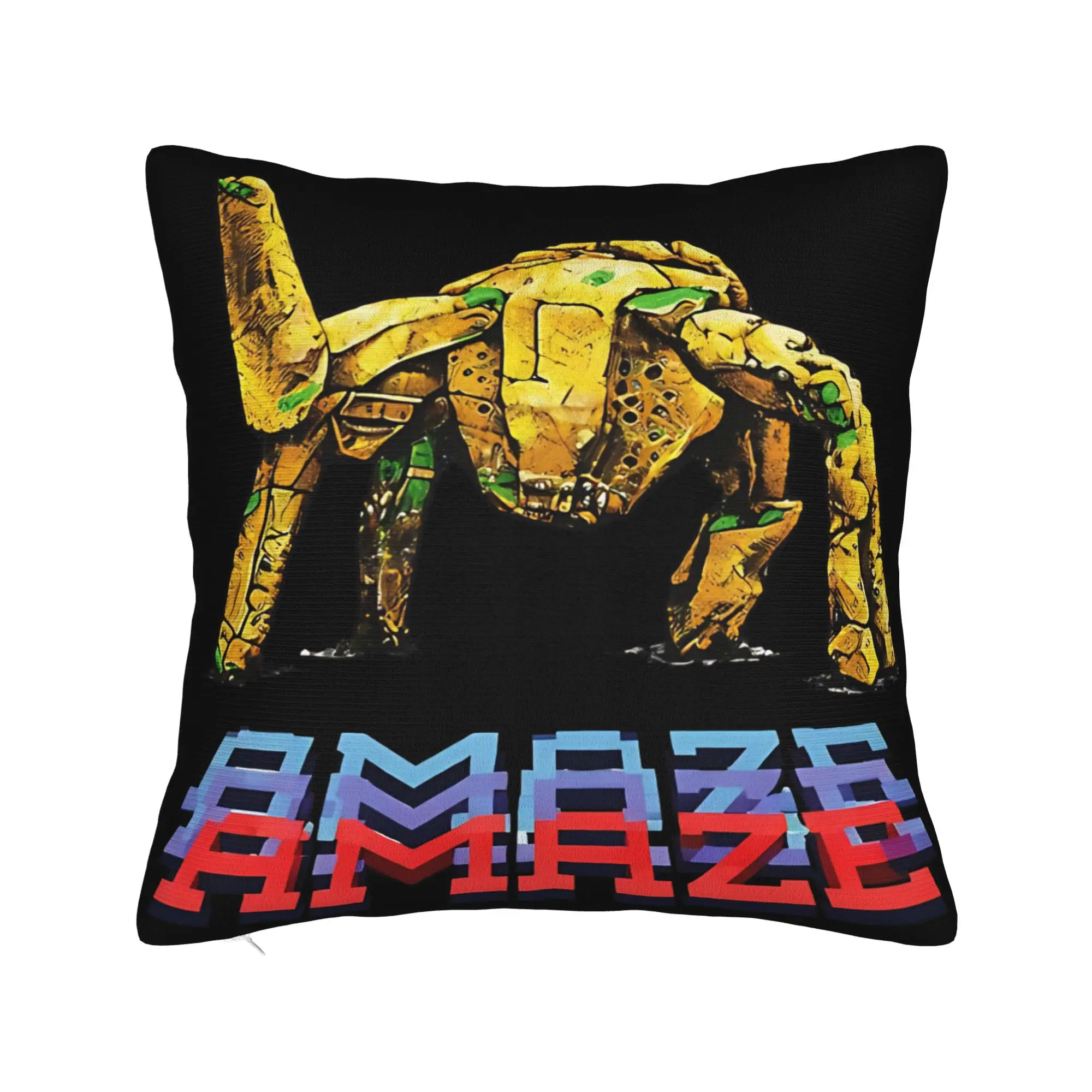 Project Hail Mary Rocky Amaze Movie Pillow Case  Funny Pillow Cover Square Pillowcases For Living Room Bed Chair