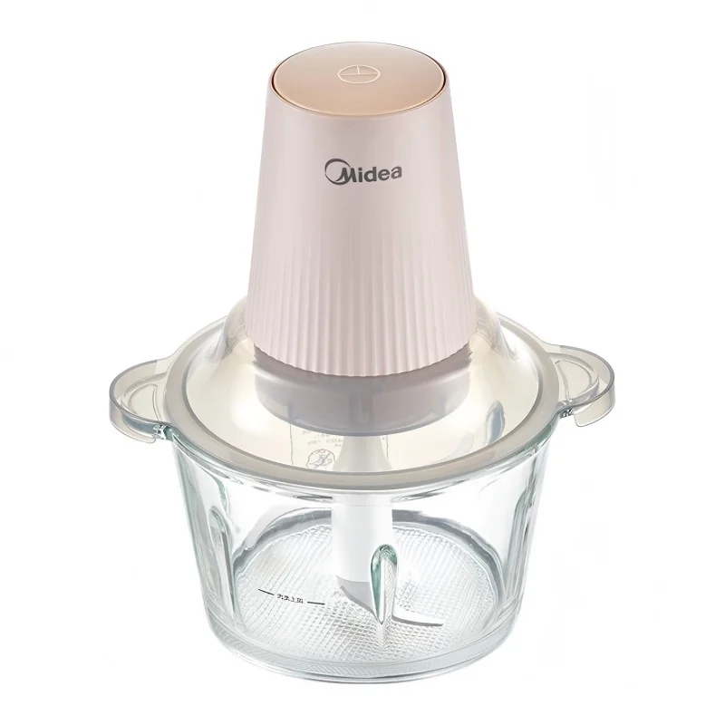 ميديا MJ-JC105 مفرمة لحم كهربائية سعة 1.8 لتر، كسارة طعام، قطاعة خضروات متعددة الوظائف، مفرمة ومفرمة #6