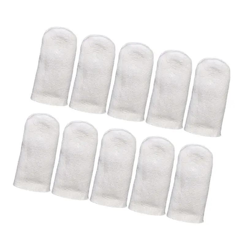 652F 이중 디자인 보호 슬리브 장갑 보석 제작용 통기성 10팩