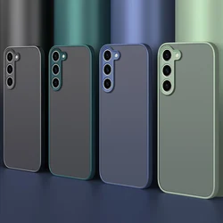 Matte Silicone Case For Samsung Galaxy A14 A24 A34 A54 A15 A25 A35 A55 A16 A26 A36 A56 Armor Cover Fundas Coque Fundas