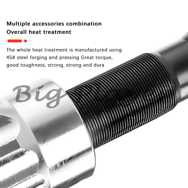 

Heavy Duty Hydraulic Pulling Tool - Transmission Shaft Hub Removal Installation Tool for Vehicle Chassis Maintenance
