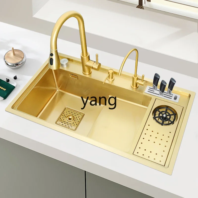

LTT 304 stainless steel sink with cup washer vegetable basin