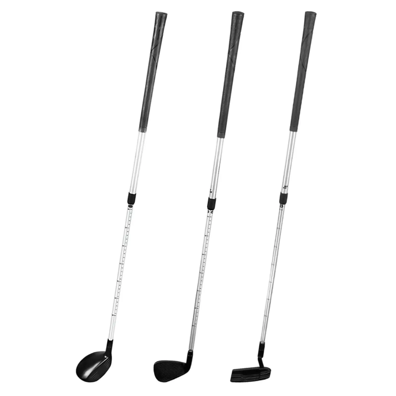 

Kids Adults Telescopic Golf Putter Portable Non Slip Training Rod Equipment for Game Practice Family Home Use
