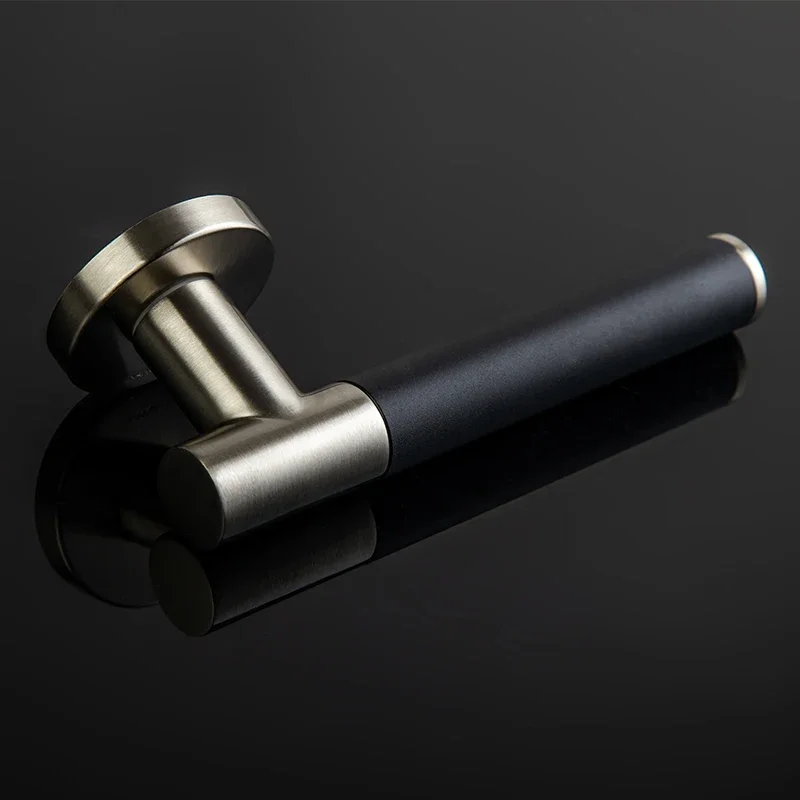 Silent Door Locks Home Universal Handles Bathroom Bedroom Doors Keyless Security Door Locks Indoor