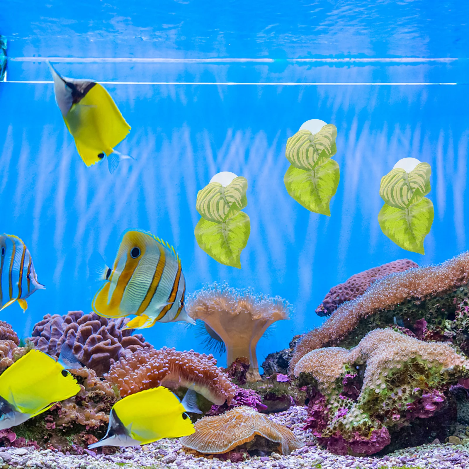 

Betta Fish Artificial Leaf Pad Simulating Natural Spawning Resting Breeding Bed Aquarium Decoration Accessories