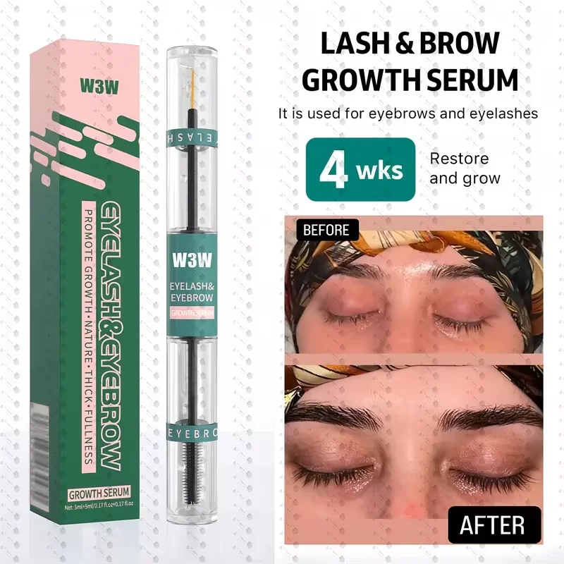 高速まつげ成長血清眉毛抗脱毛製品ハゲを防ぐより厚く長いまつげ眉毛韓国化粧品