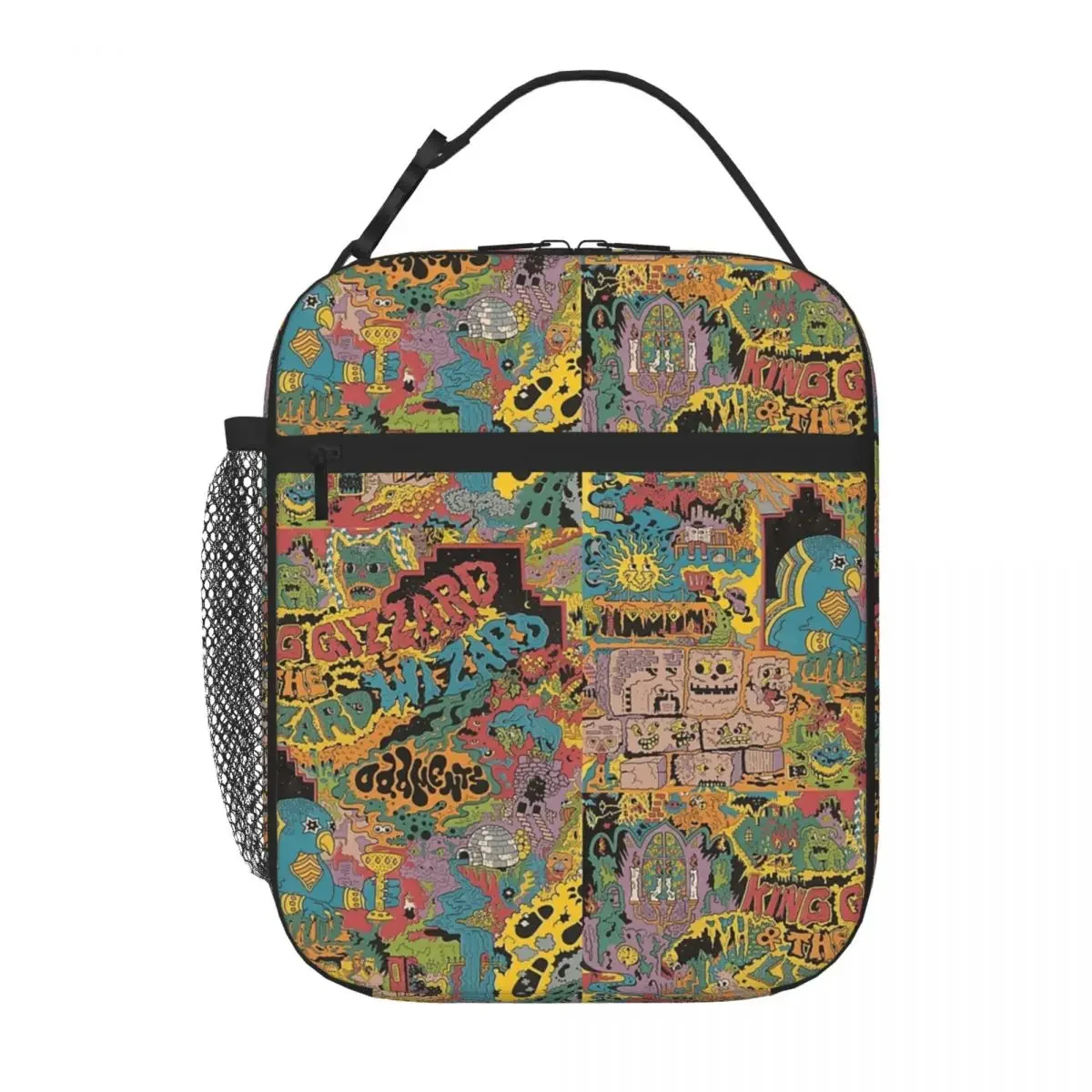 King Gizzard And The Lizard Wizard - Oddments Lunch Bags Bento Box Portable Lunch Tote Leakproof Picnic Bags Cooler Thermal Bag