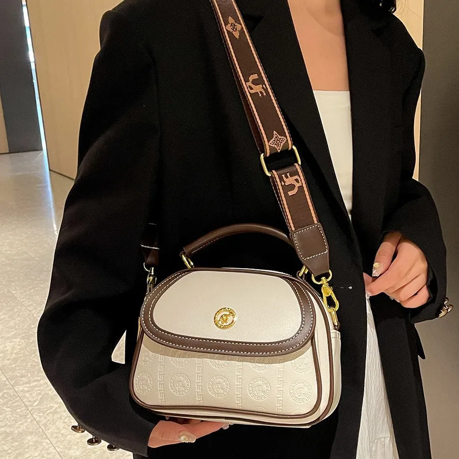 

2025 New Soft Leather Crossbody Bag Stylish Small Shoulder Purse for Women, Trendy & Versatile, Lightweight Elegant Handheld Bag