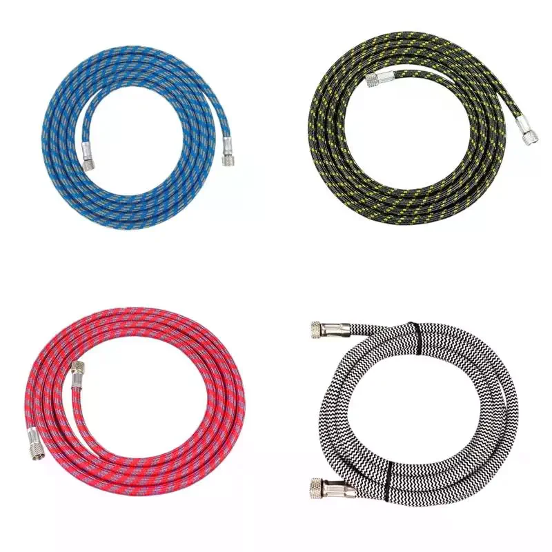 Air Brush DIY Accessories Professional Nylon Braided Airbrush Hose With Standard 1/8