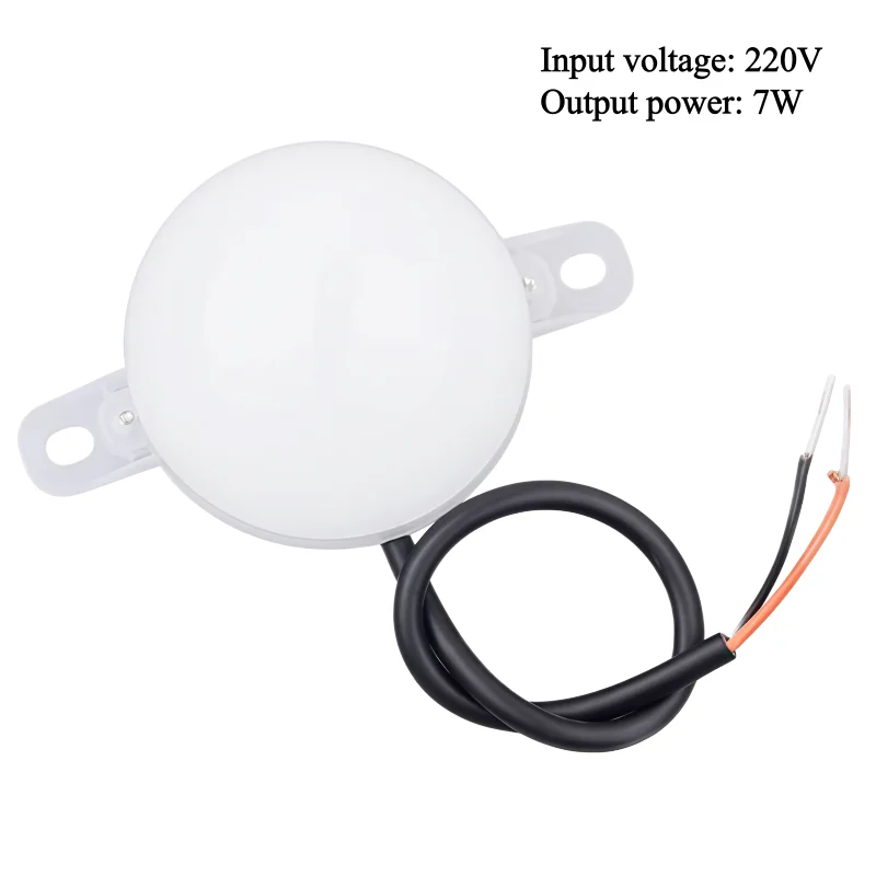 Universal LED Elevator Hoistway Light 220V 7W Top Lighting Emergency Lamp Elevator Shaft Light Power Lamp Holder