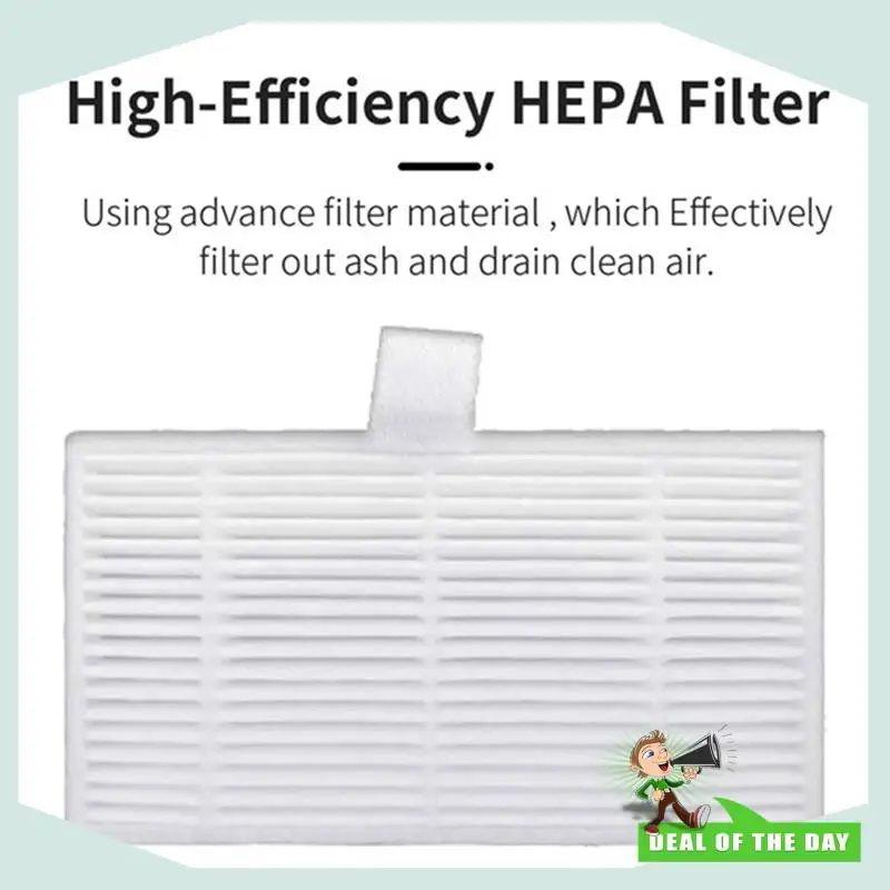 24-часовая доставка, 34 шт. для Uwant U200/U200 Pro/2 Plus/U250, щетка для пылесоса HEPA-фильтр, швабра, тканевый мешок для пыли, запасная часть