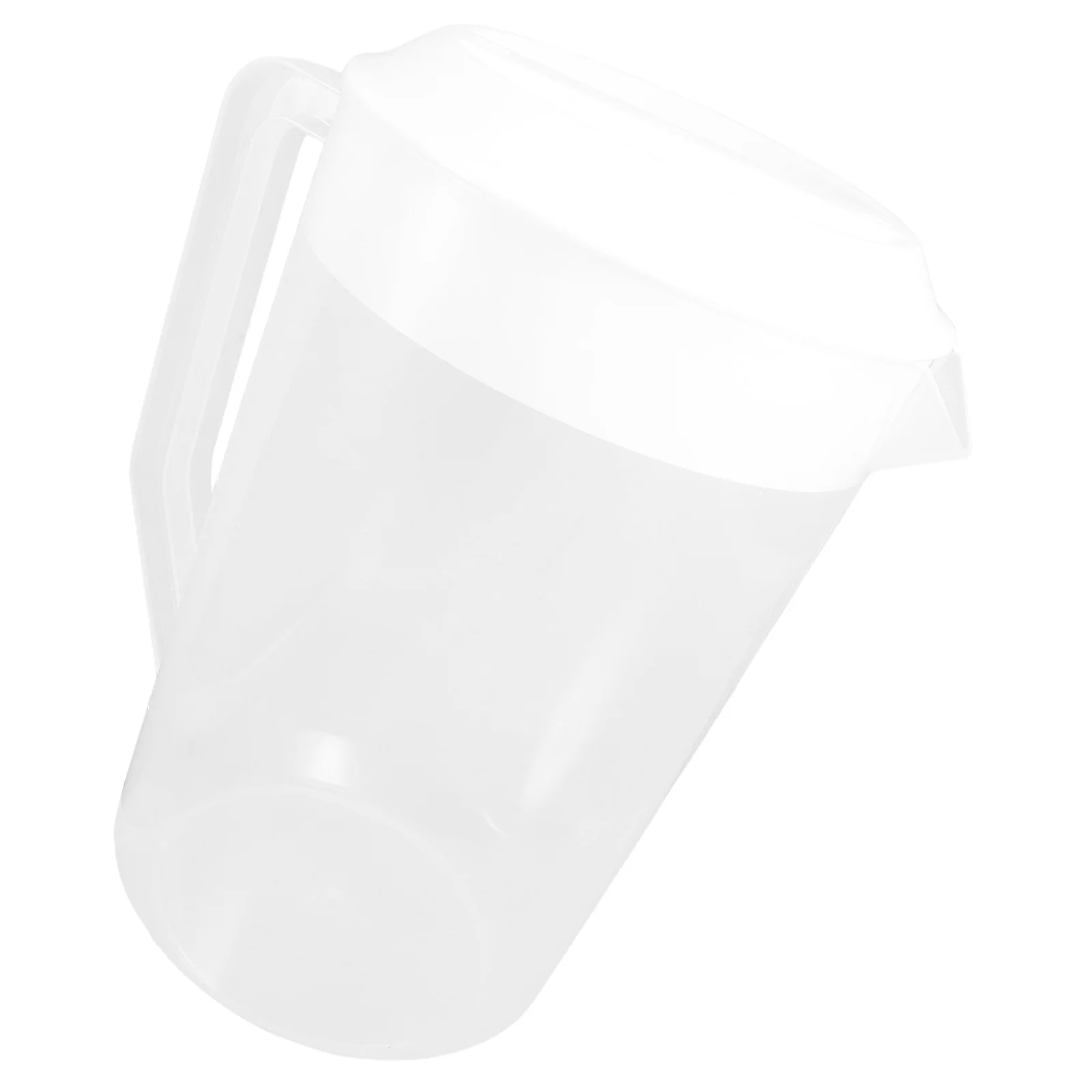 Jarra de agua de 4000Ml con tapa, jarra de plástico reutilizable de gran capacidad para té helado, café frío, cocina casera para infusión de frutas