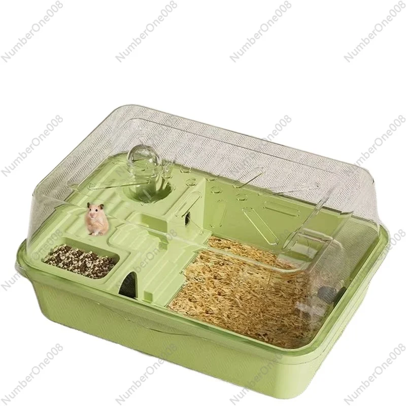 

Hamster cage, small golden bear, double-layer oversized special house, acrylic strap, luxury goods villa