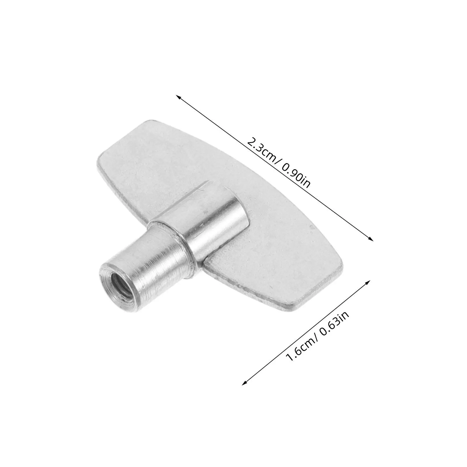 2 Pcs Alarm Clock tools Crank Winder Key Keys for Winding Accessories Chain