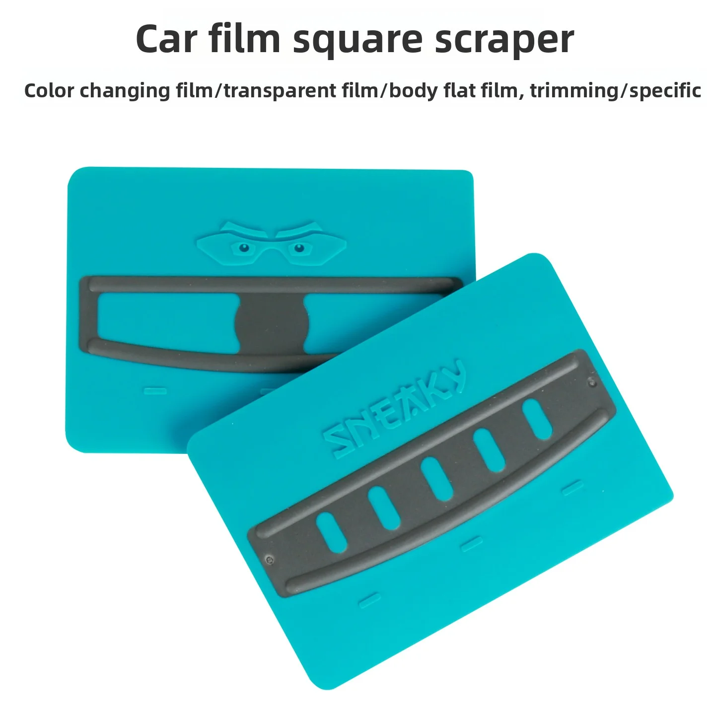 TOFAR Ultra-thin Car Wrap Vinyl Squeegee Scraper Blue-eyed Unique Window Tint Tool Applicator PPF Film Stickers Install Tool