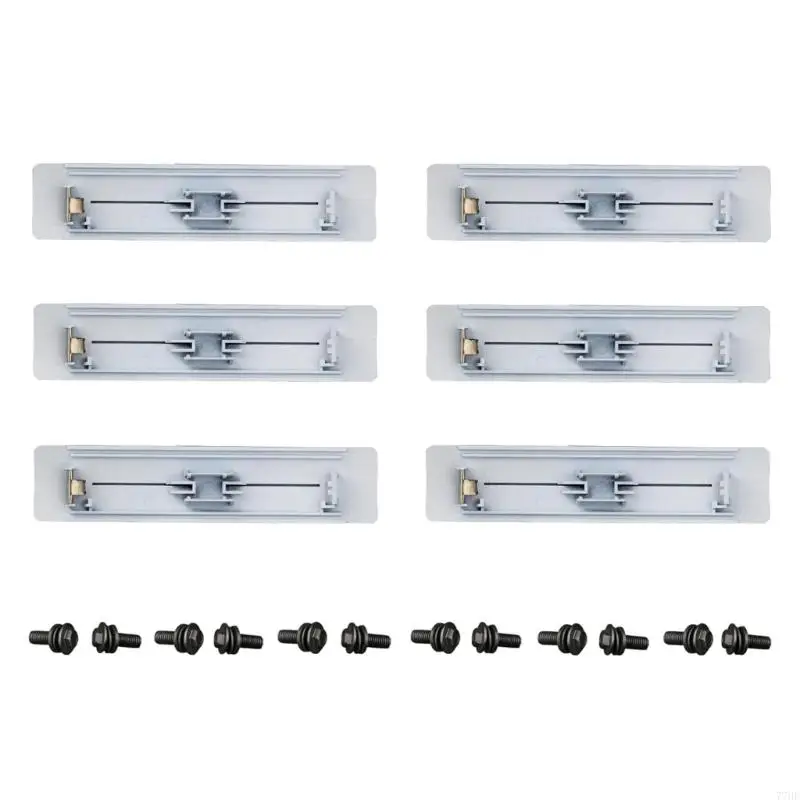 77HF Full Roof Rack Removal System 18PCS Accessories Roof Mounting Hardware Replacement set for Vehicles
